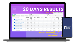 8 Weeks Facebook Ads Management + FREE General Store + FREE 3 Video Ads